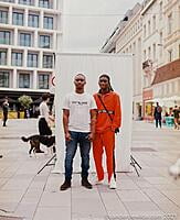 artistic friends portrait