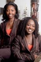 indoor sisters portrait shoot