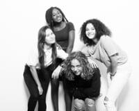 friends in the studio