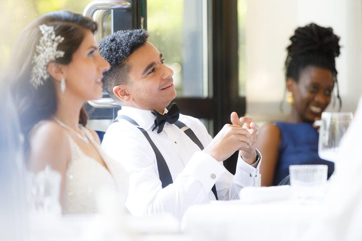 detailed wedding photo